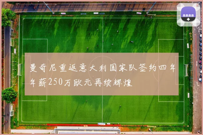 曼奇尼重返意大利国家队签约四年年薪250万欧元再续辉煌